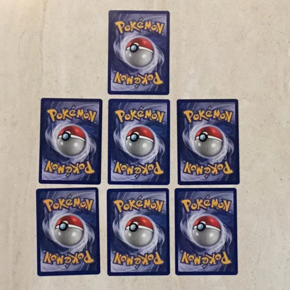 1999 Pokemon Cards Venonat Grimer Zubat Rattata Tentacool Ekans Lot Of 7 TCG